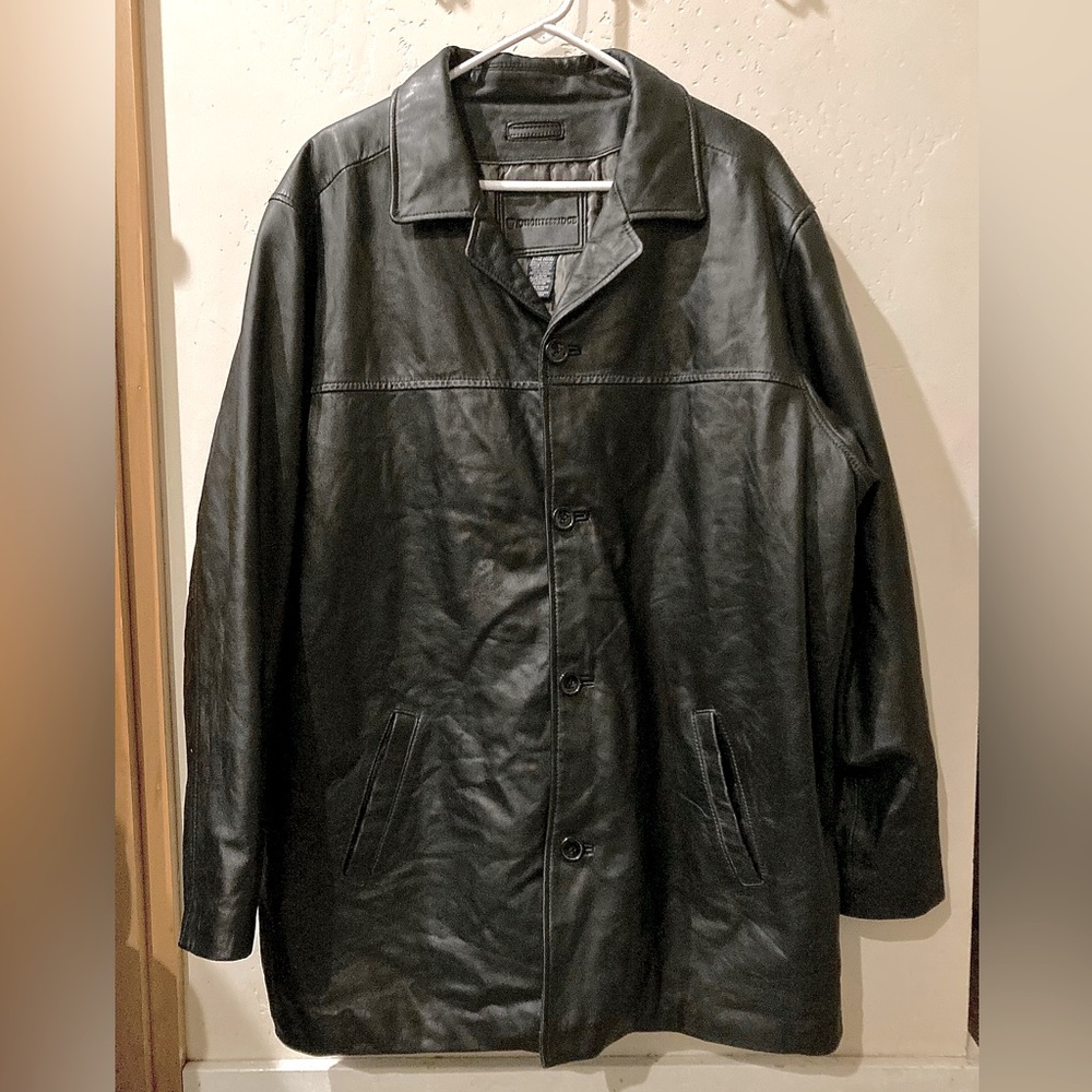 Knightsbridge Genuine Leather Men’s Jacket